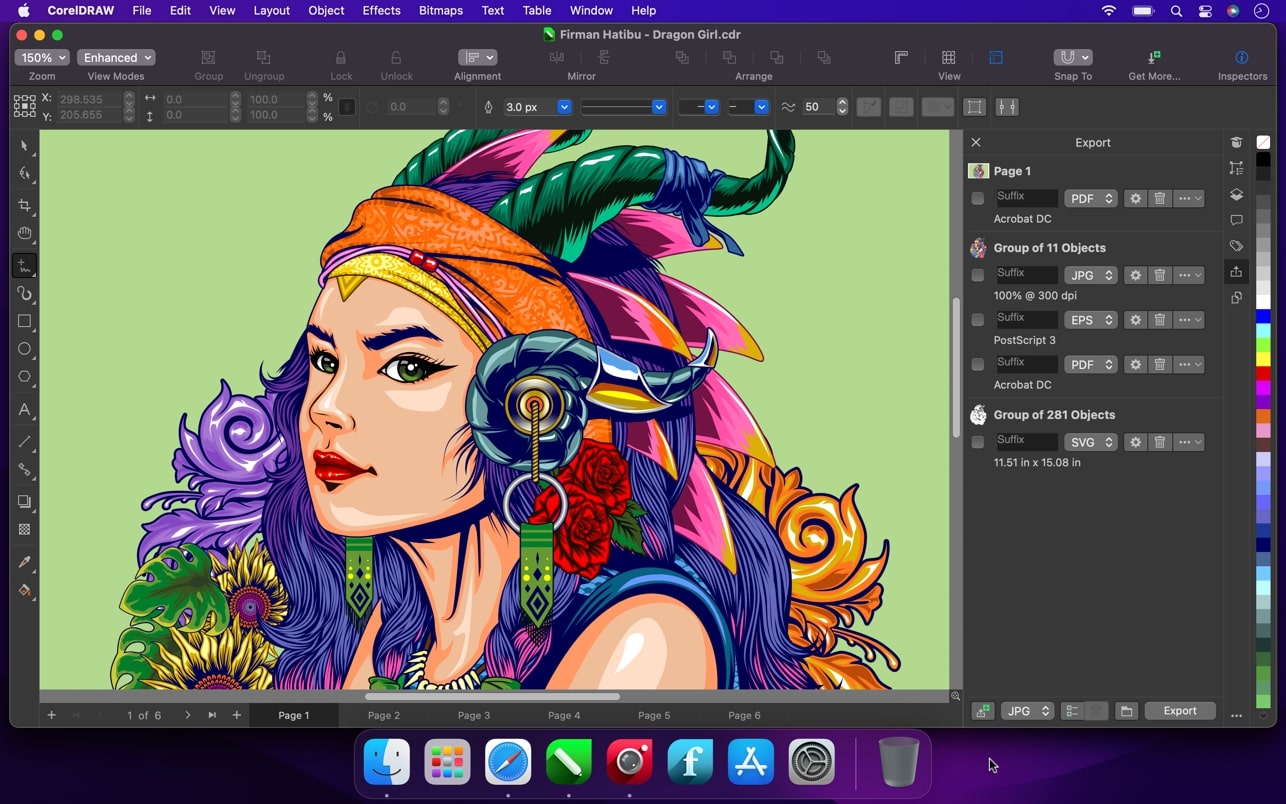 CorelDRAW 2022 For Mac v24.0.0.301 CDR中文破解版- MAC下载吧